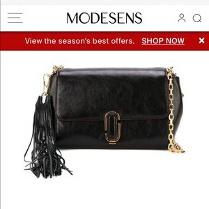 Marc Jacobs Leather Shoulder bag with Tassel. Brand New!!!